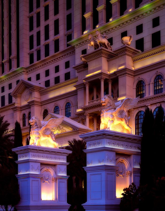 Las Vegas Photograph - Caesars Palace by Mountain Dreams