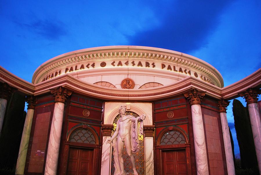 City Photograph - Caesars Palace Statue by Matt Quest