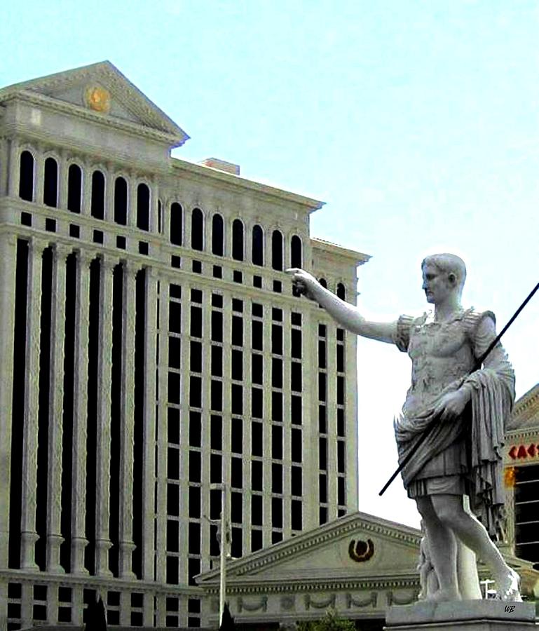 Caesars Palace Photograph by Will Borden