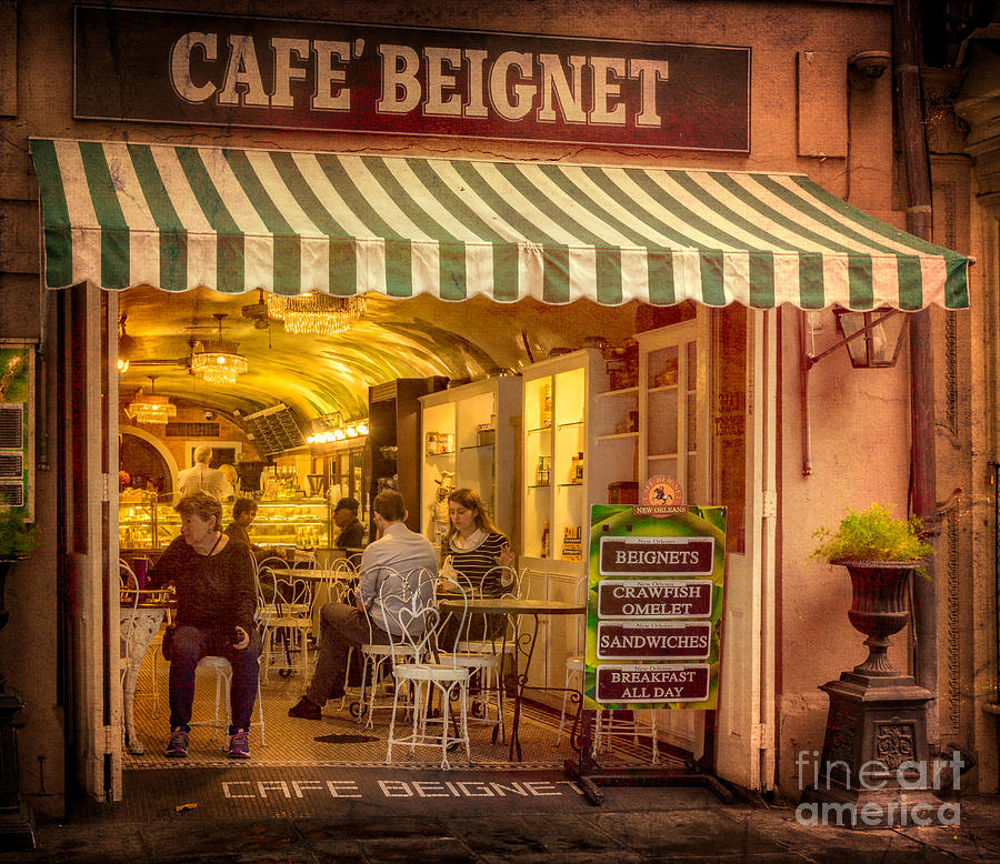 Cafe Beignet 1 Photograph by Jerry Fornarotto