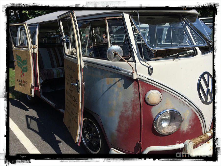 Volkswagen Photograph - Cafe Brasil by Steven Digman Volkswagen Photograph - Cafe Brasil by Steven Digman