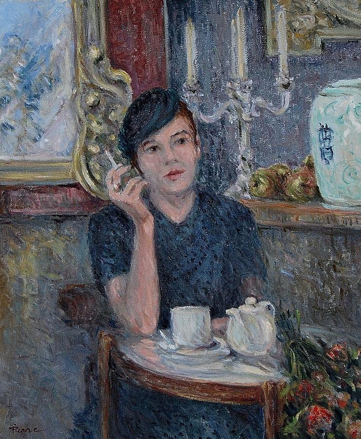 Cafe de Paris  Painting by Pierre Dijk