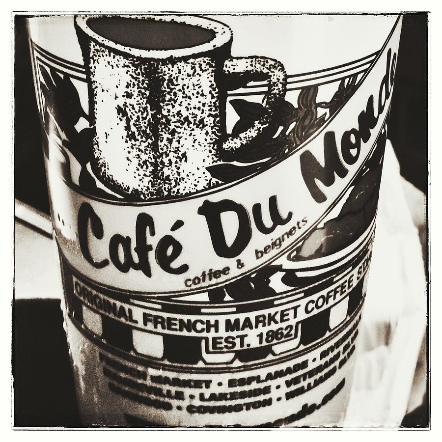 Donut Photograph - Cafe du Monde French Market by Southern Tradition