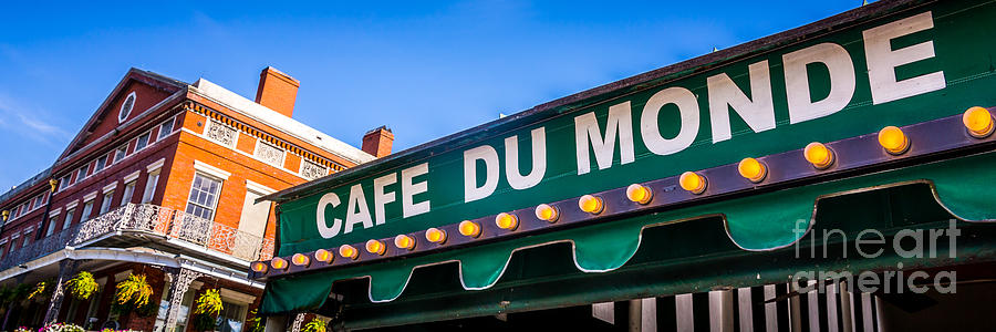 Cafe Du Monde New Orleans Picture Photograph by Paul Velgos
