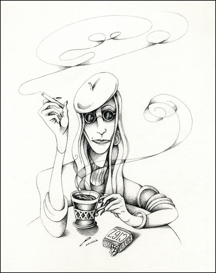 Cafe Lady by Valerie White Cafe Lady by Valerie White