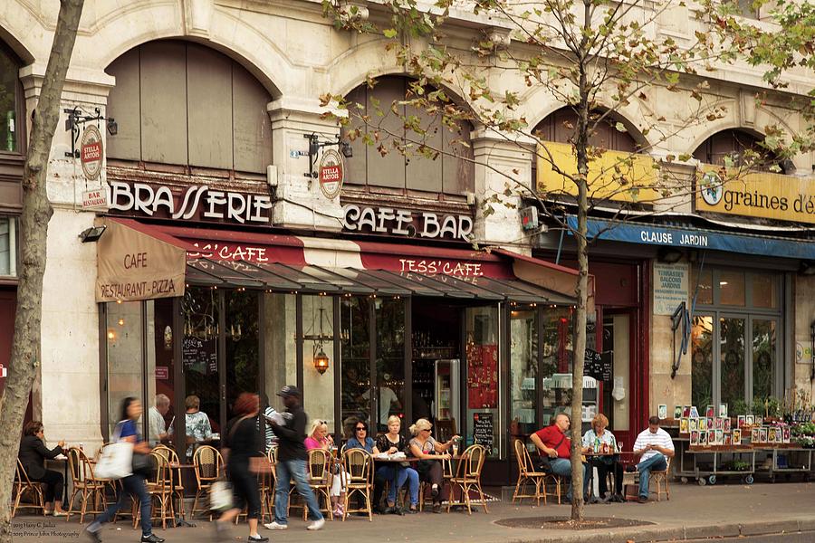 Cafe le Matin a Paris Photograph by Hany J