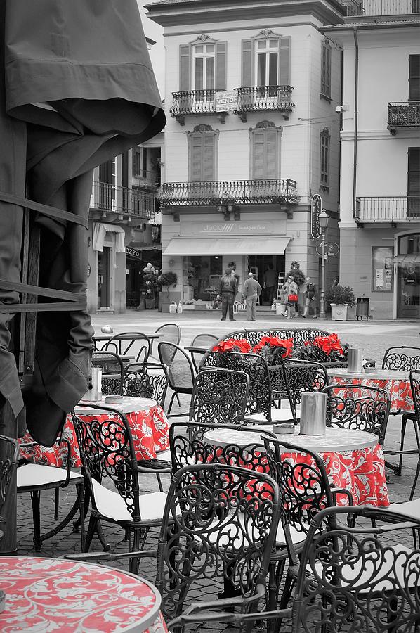 Cafe On The Square Photograph