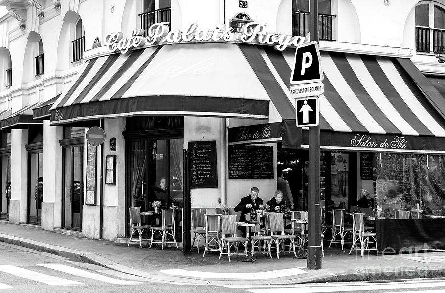 Cafe Palais Royal Paris Photograph by John Rizzuto