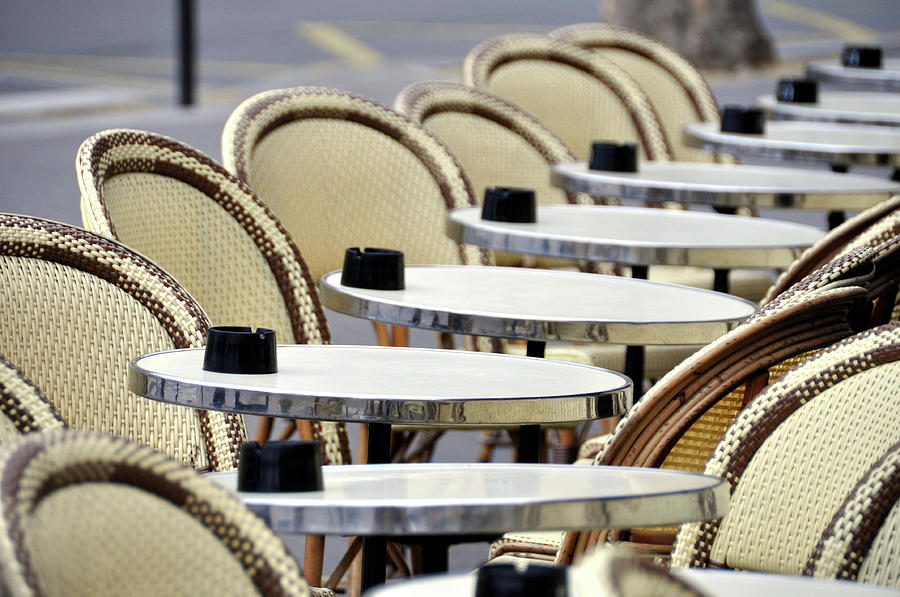 Cafe terrace in Paris Photograph by Dutourdumonde Photography