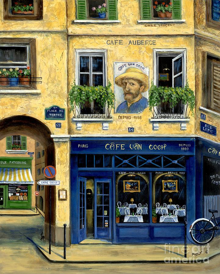 Vincent Van Gogh Painting - Cafe Van Gogh by Marilyn Dunlap