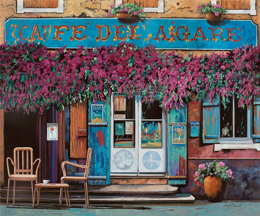 caffe del Aigare Painting