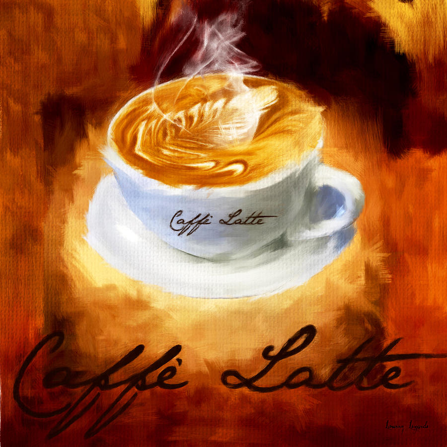 Caffe Latte Digital Art by Lourry Legarde