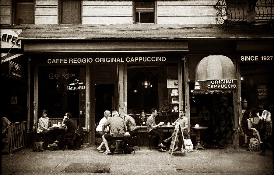Caffe Reggio NYC Photograph by Jessica Jenney