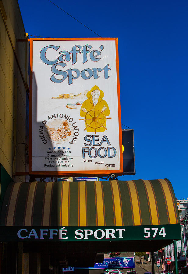 Caffe Sport San Francisco Photograph by Bonnie Follett