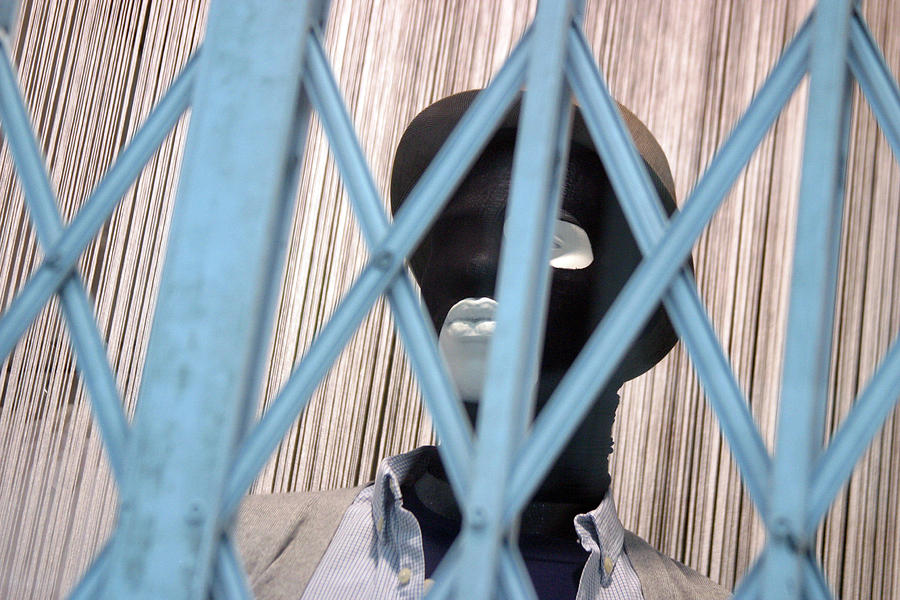Photographer Photograph - Caged In The Land Of Pasta by Jez C Self Photographer Photograph - Caged In The Land Of Pasta by Jez C Self