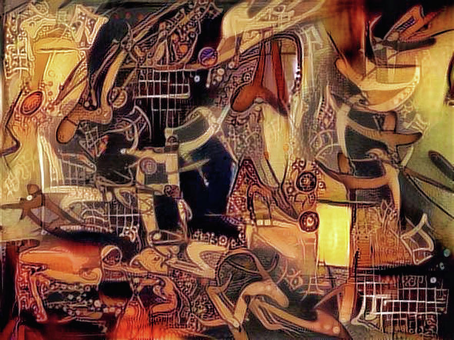 Gustav Klimt Mixed Media - Caged Luxury Syndrome   by Philip Openshaw
