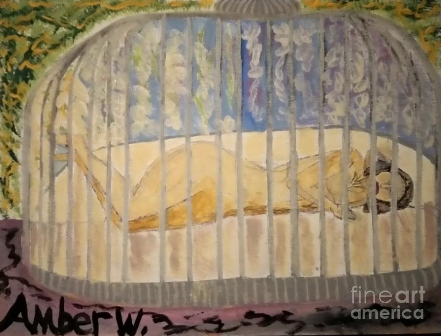 Caged Women Painting