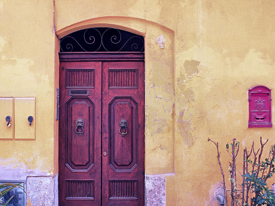 Cagliari Doorway Photograph by Dominic Piperata