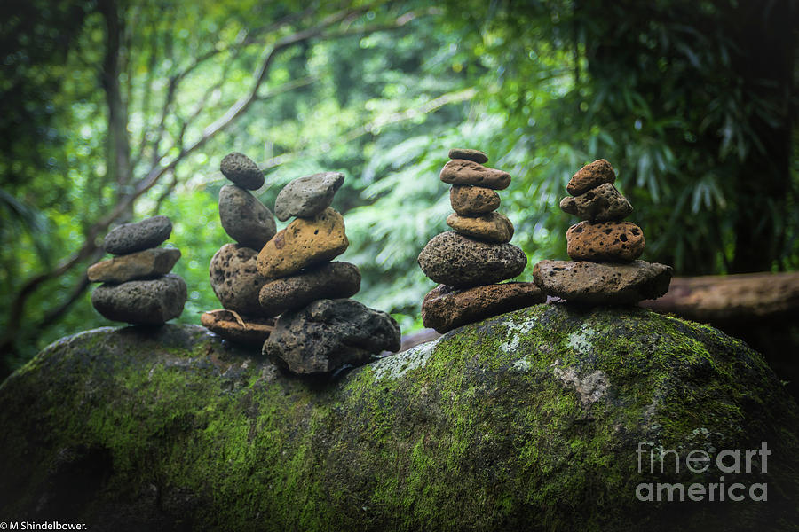 Cairn Stones Photograph by Mitch Shindelbower