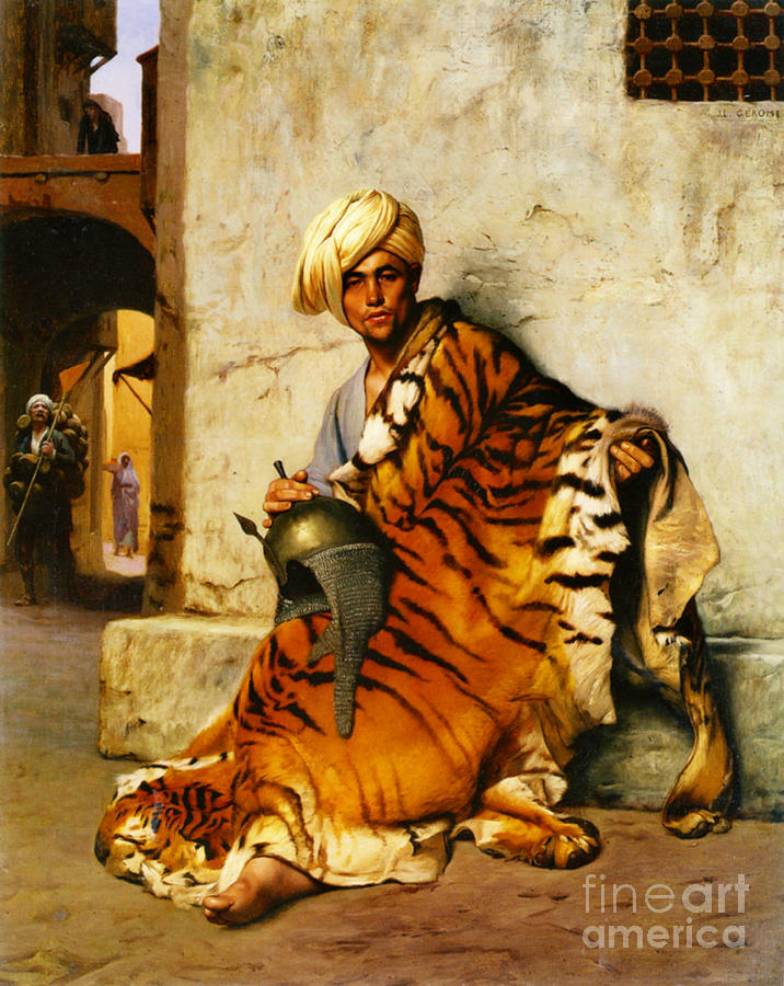 Cairo Pelt Merchant 1869 Photograph by Padre Art
