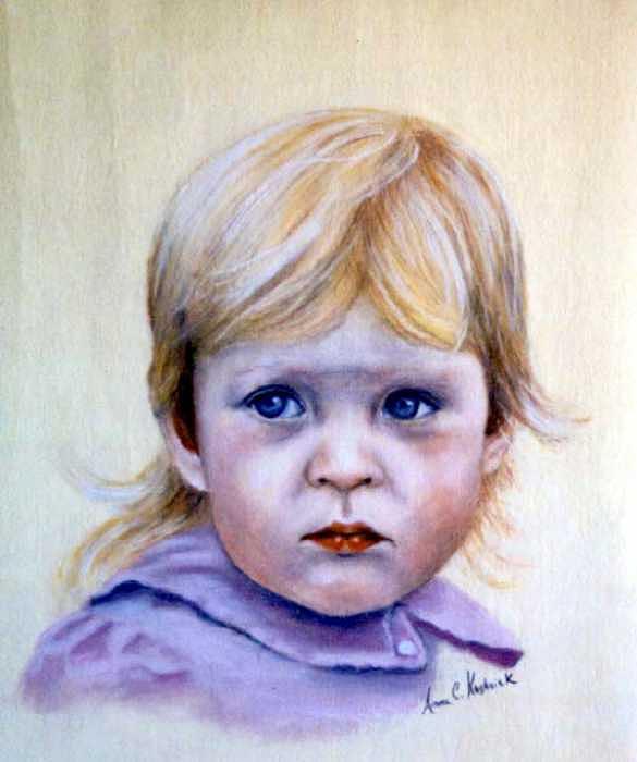 Caitlin Painting by Anne Kushnick Caitlin Painting by Anne Kushnick