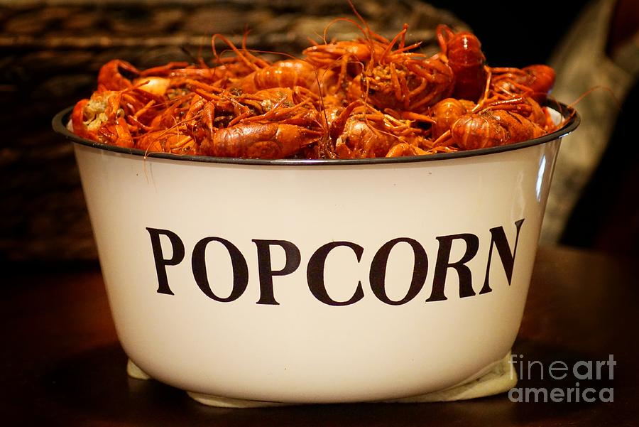 Popcorn Photograph - Cajun Popcorn  by Southern Tradition
