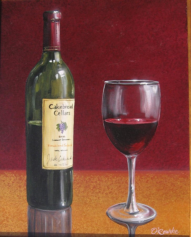 Cakebread Painting by Patrick ORourke - Fine Art America