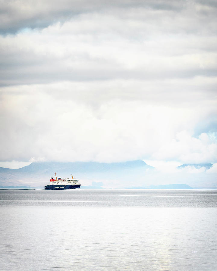 Cal Photograph - Cal Mac Ferry Crossing by Phillips and Phillips Cal Photograph - Cal Mac Ferry Crossing by Phillips and Phillips