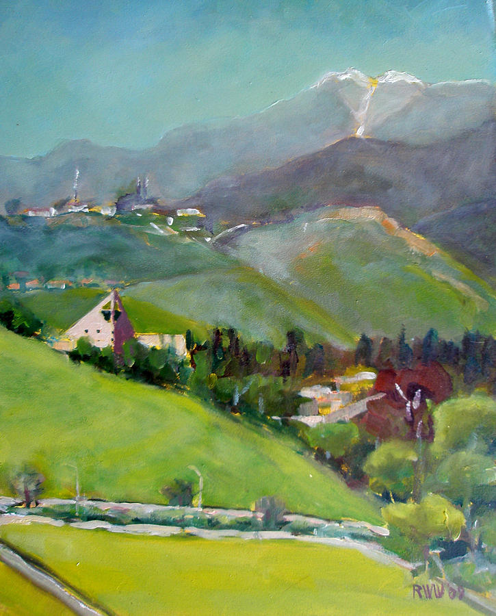 Cal Poly Pomona Painting by Richard  Willson