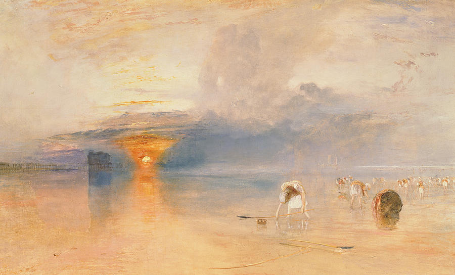 Sunset - Joseph Mallord William Turner as art print or hand painted oil.