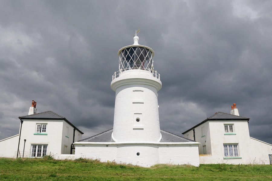 Caldey Island Lighthouse Photograph by Jeremy Voisey
