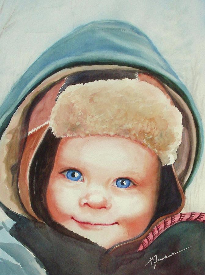 Caleb Painting by Marilyn Jacobson