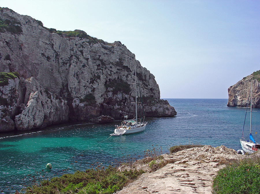 Cales Coves, Menorca Photograph by Rod Johnson