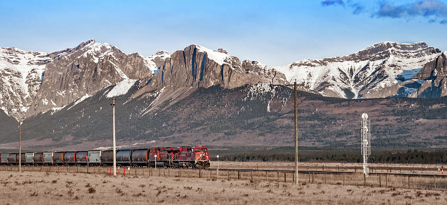 Calgary Bound Photograph by Guy Whiteley