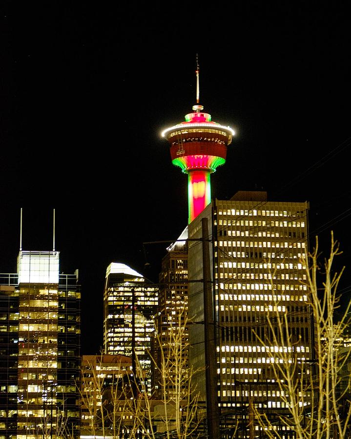 City Photograph - Calgary Tower by John McArthur