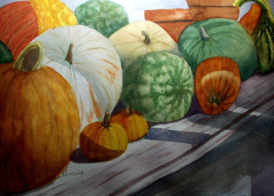 Calgo Pumpkins Painting