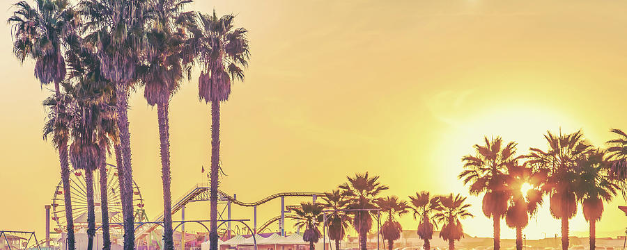 Santa Monica Pier Photograph - Cali Vibes by Az Jackson
