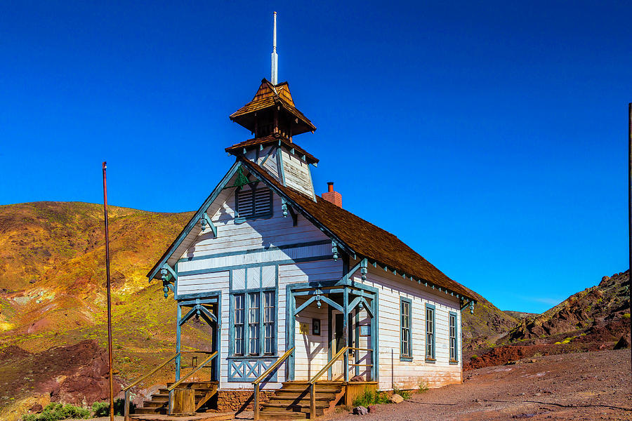 Calico School House Photograph by Garry Gay