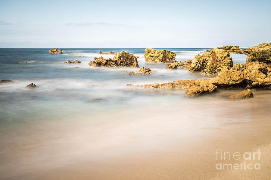 California Beach Rocks In Laguna Beach Photograph