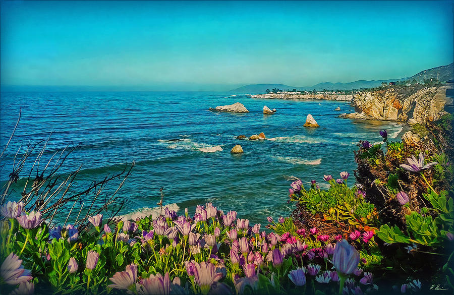 Ocean Photograph - California Blue by Hanny Heim