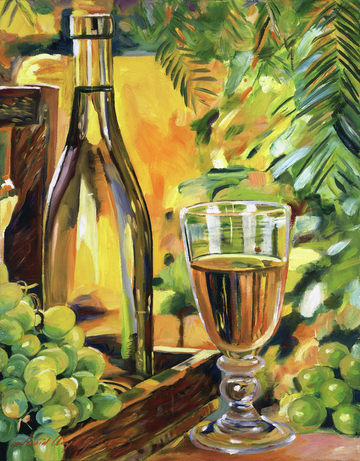 California Chardonnay Painting