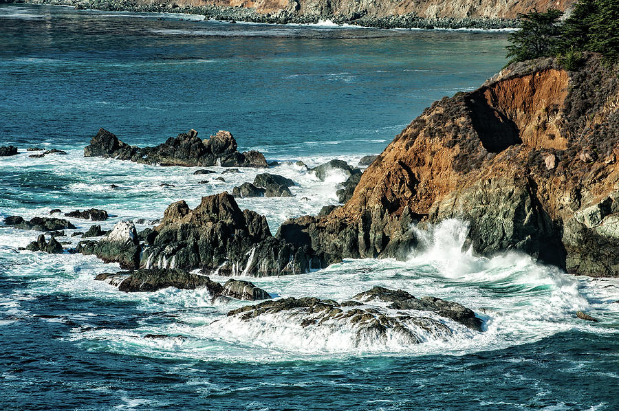 California Coast Photograph by George Buxbaum