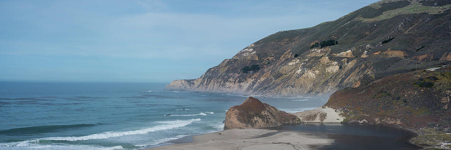 California Coast Panorama Photograph