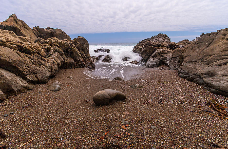 California Coast -  Rising Tide Photograph by Dan Carmichael
