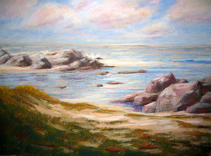California Coast Painting by Shirley Braithwaite Hunt