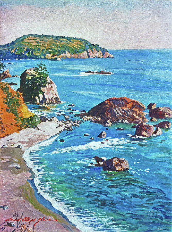 California Coastline Painting