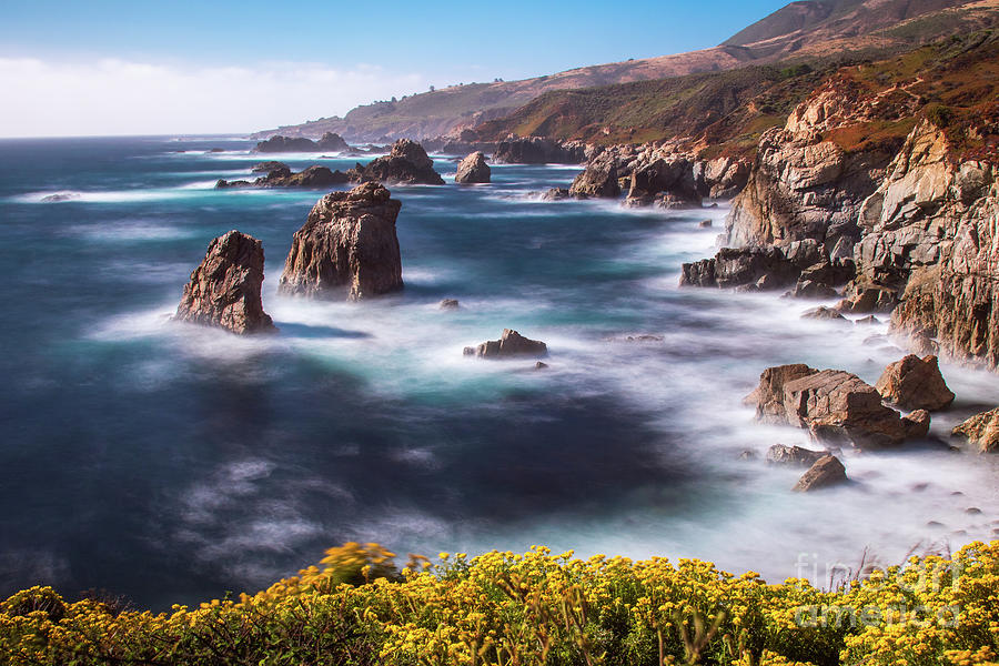 California Coastline  Photograph by Vincent Bonafede
