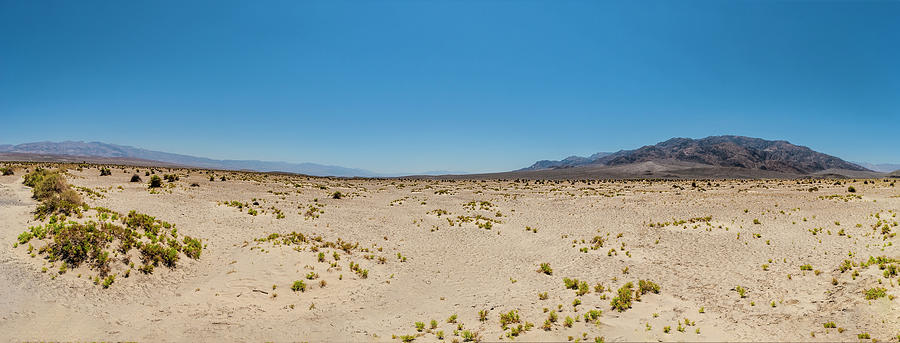 California Desert - Death Valley Nothingness Photograph by Dan Carmichael