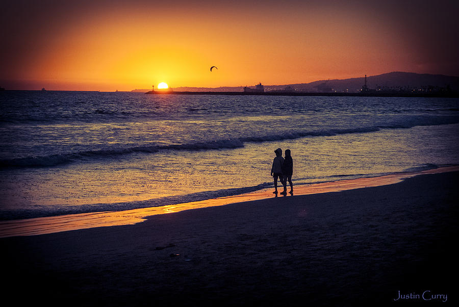 Sunset Photograph - California Dreamin by Justin Curry