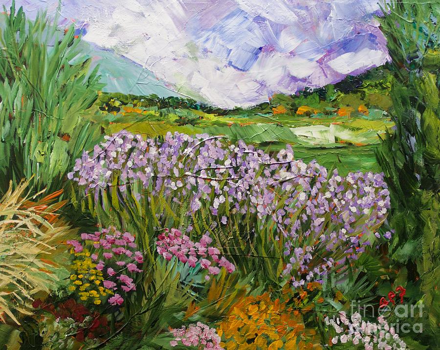 Flower Painting - California Dreaming by Allan P Friedlander